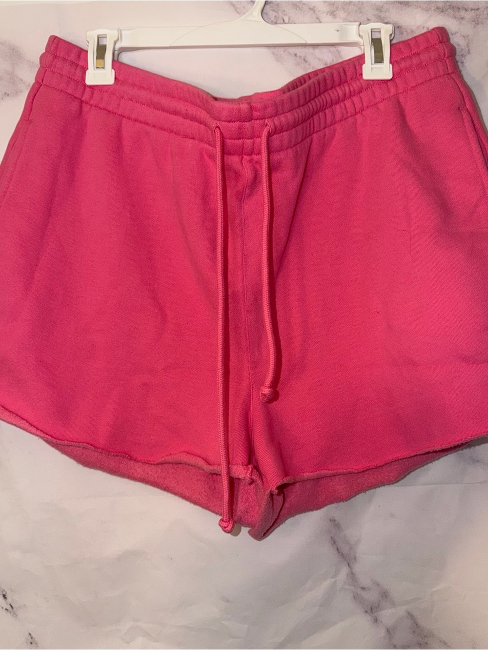 Aritzia TNA Cozy Fleece Boyfriend Shorts